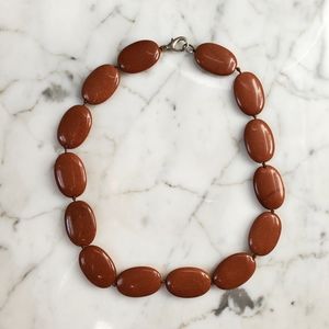 Gold Sandstone Necklace